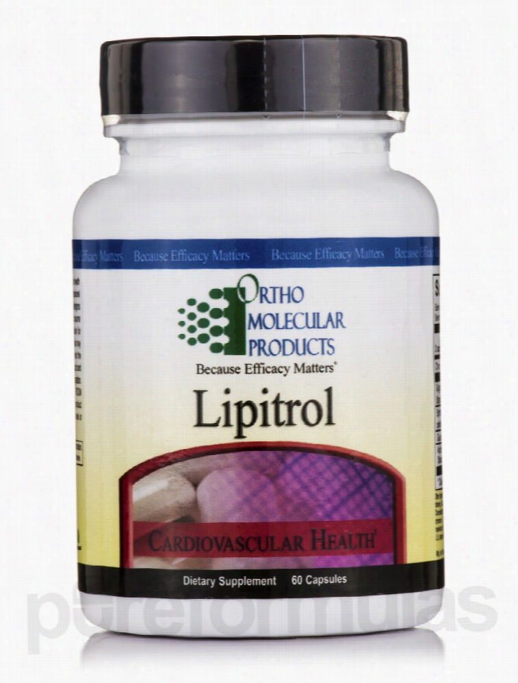 Ortho Molecular Products Cardiovascular Support - Lipitrol - 60