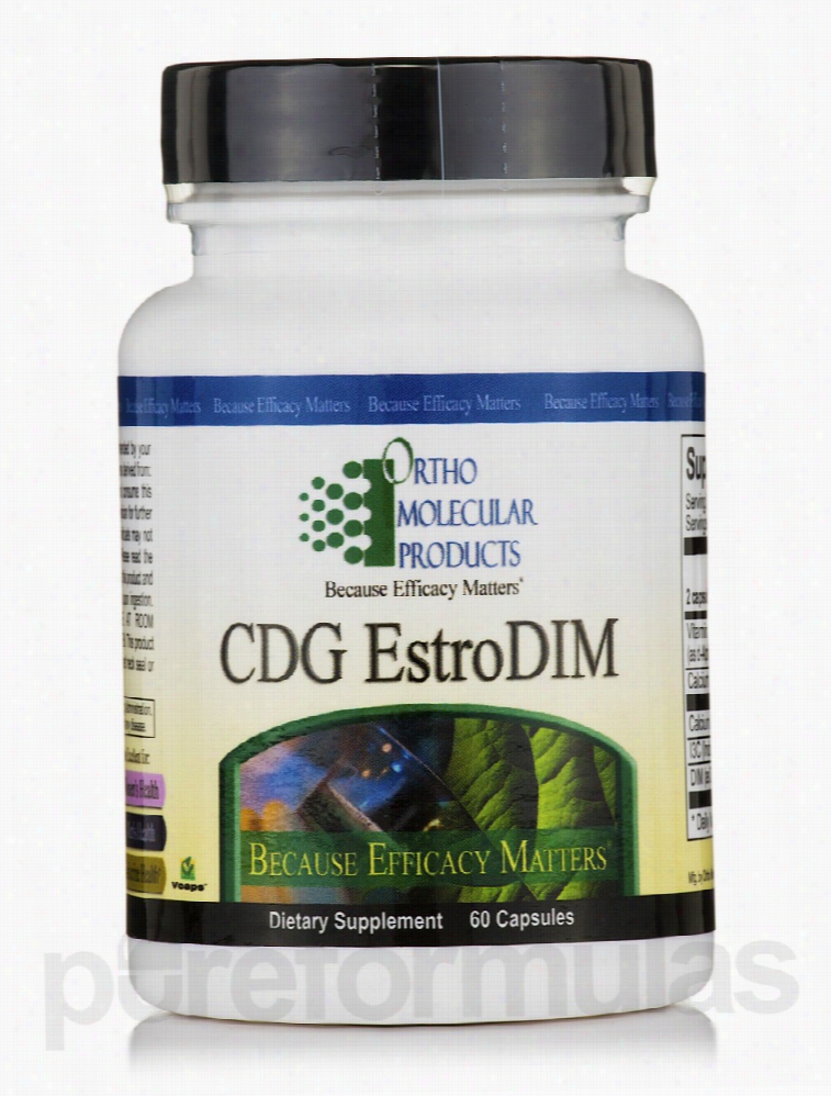 Ortho Molecular Products Metabolic Support - CDG EstroDIM - 60