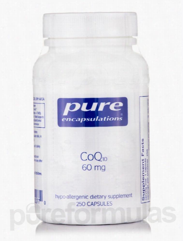 Pure Encapsulations Cardiovascular Support - CoQ10 - 60 mg - 250