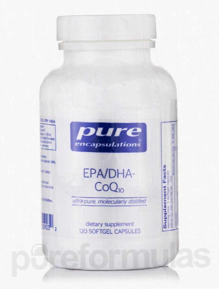 Pure Encapsulations Cardiovascular Support - EPA/DHA-CoQ10 - 120
