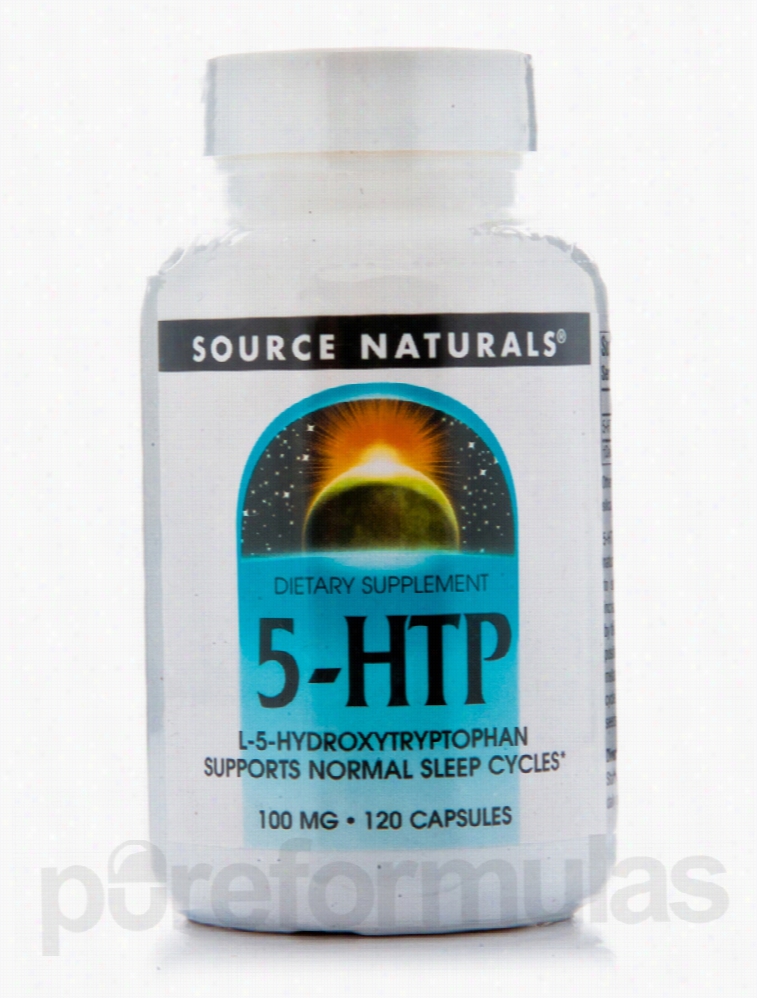 Source Naturals Nervous System Support - 5-HTP 100 mg - 120 Capsules