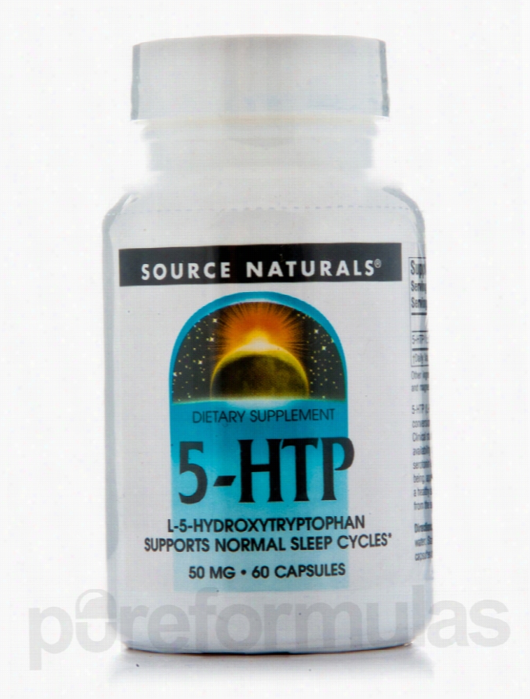 Source Naturals Nervous System Support - 5-HTP 50 mg - 60 Capsules