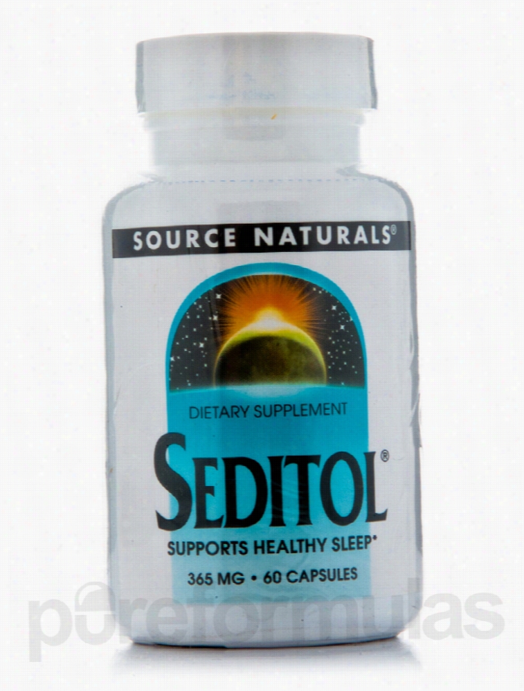 Source Naturals Nervous System Support - Seditol Extract 365 mg - 60