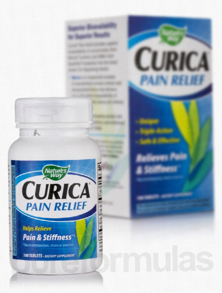 Nature's Way Joint Support - Curica Pain Relief - 100 Tablets