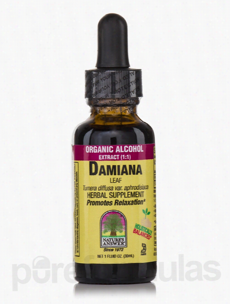 Nature's Answer Herbals/Herbal Extracts - Damiana Leaf Extract - 1 fl.