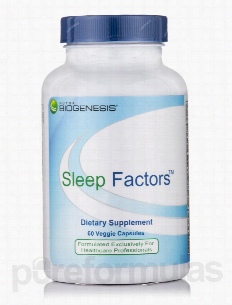 Biogenesis Nutraceuticals Nervous System Support - Sleep Factors - 60