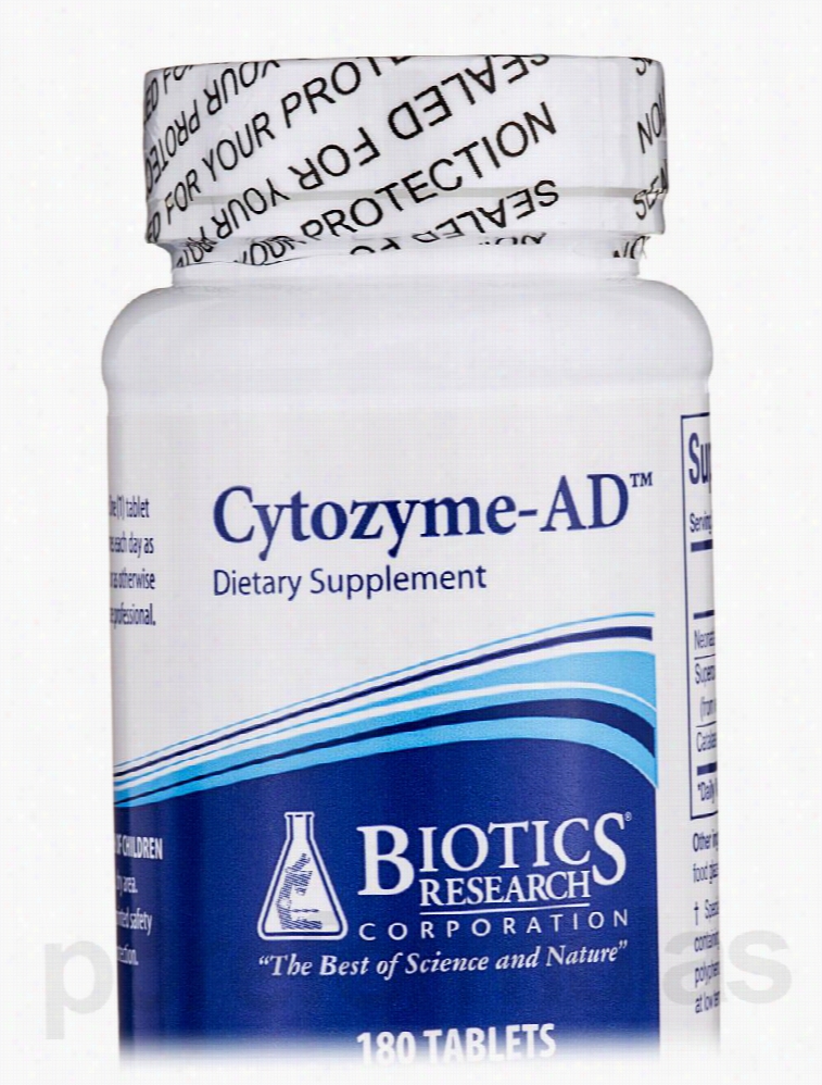 Biotics Research Hormone/Glandular Support - Cytozyme-AD - 180 Tablets
