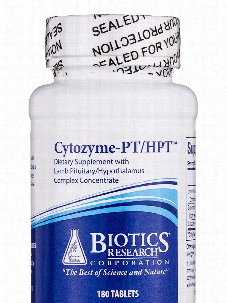 Biotics Research Metabolic Support - Cytozyme-PT/HPT - 180 Tablets