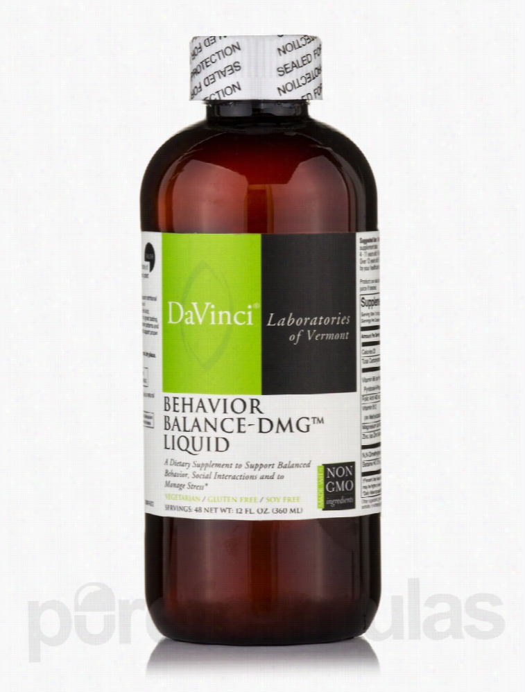 DaVinci Labs Nervous System Support - Behavior Balance-DMG Liquid -
