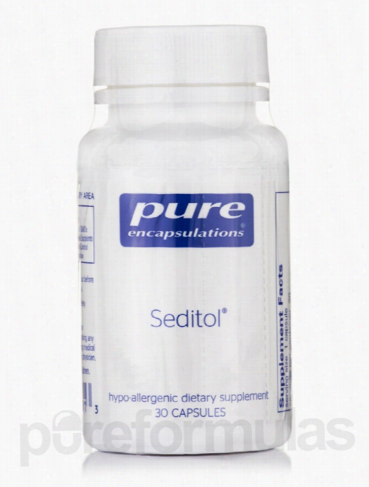 Pure Encapsulations Nervous System Support - Seditol - 30 Capsules