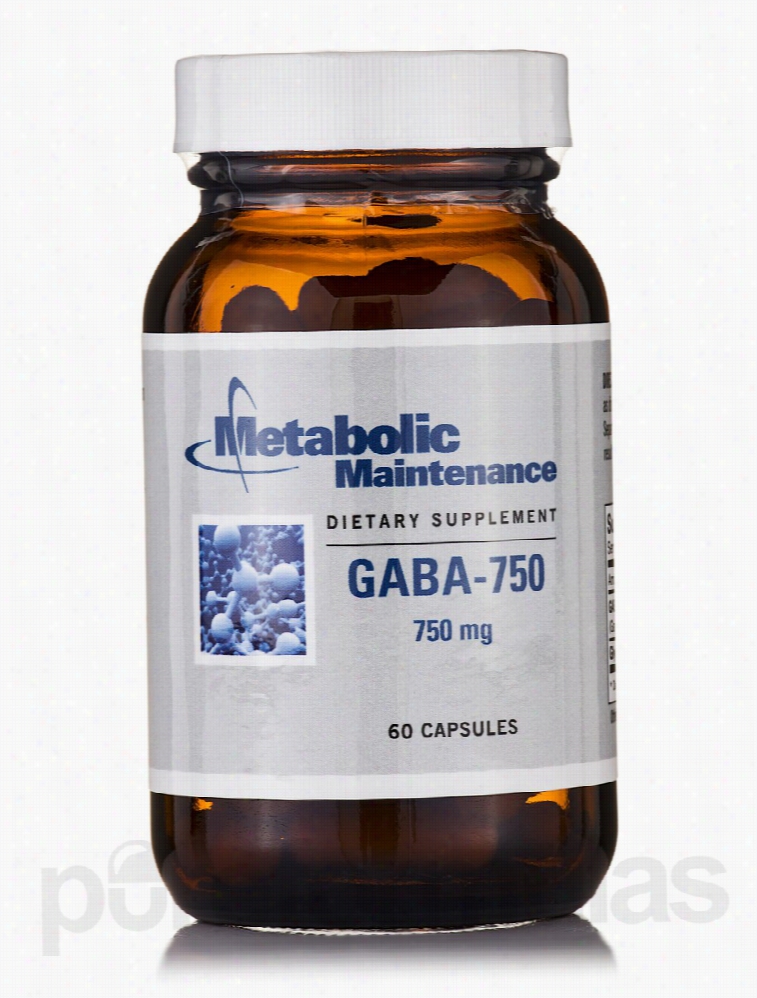 Metabolic Maintenance Nervous System Support - GABA-750 - 60 Capsules