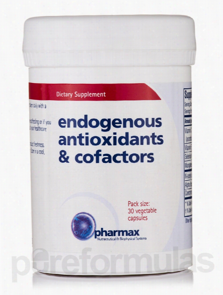 Pharmax Cellular Support - Endogenous Antioxidants & Cofactors - 30