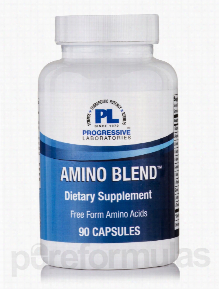 Progressive Labs Nervous System Support - Amino Blend 750 mg - 90