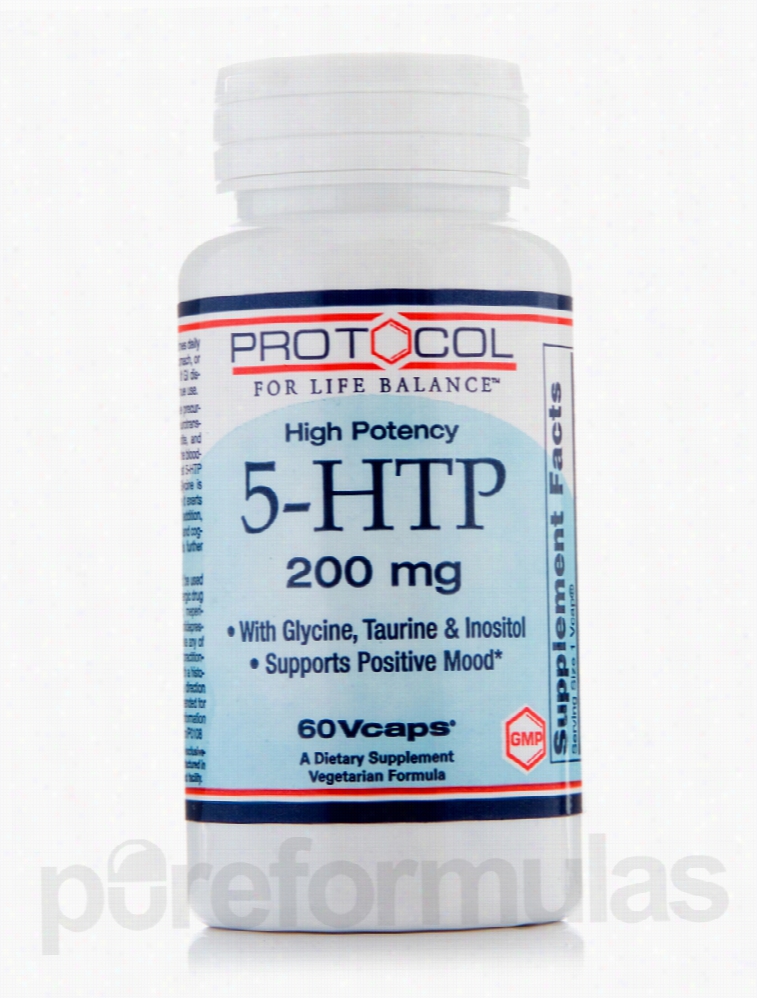 Protocol for Life Balance Nervous System Support - 5-HTP 200 mg (High