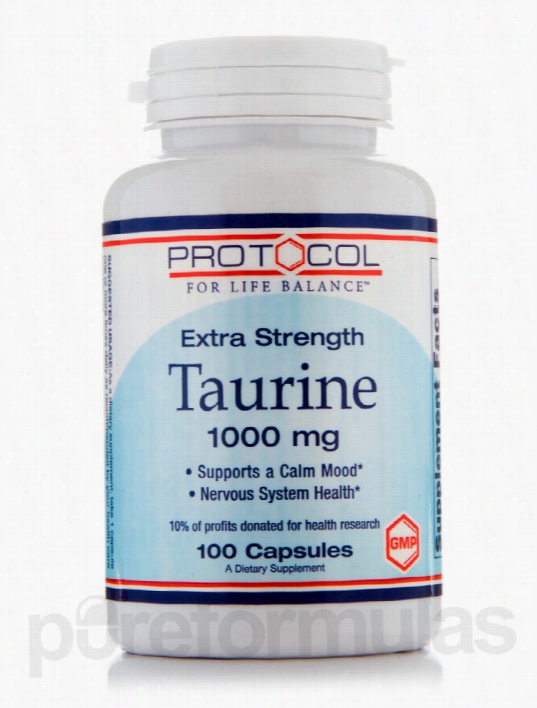 Protocol for Life Balance Nervous System Support - Taurine Extra
