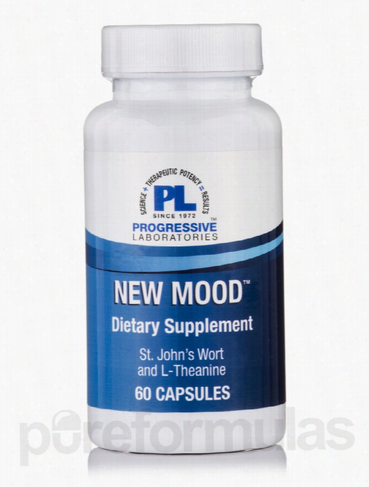 Progressive Labs Nervous System Support - New Mood - 60 Capsules