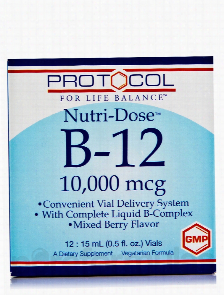 Protocol for Life Balance Nervous System Support - Nutri-Dose B-12