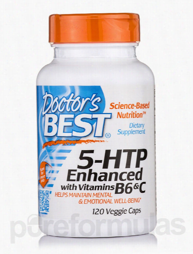 Doctor's Best Nervous System Support - 5-HTP Enhanced with Vitamins B6
