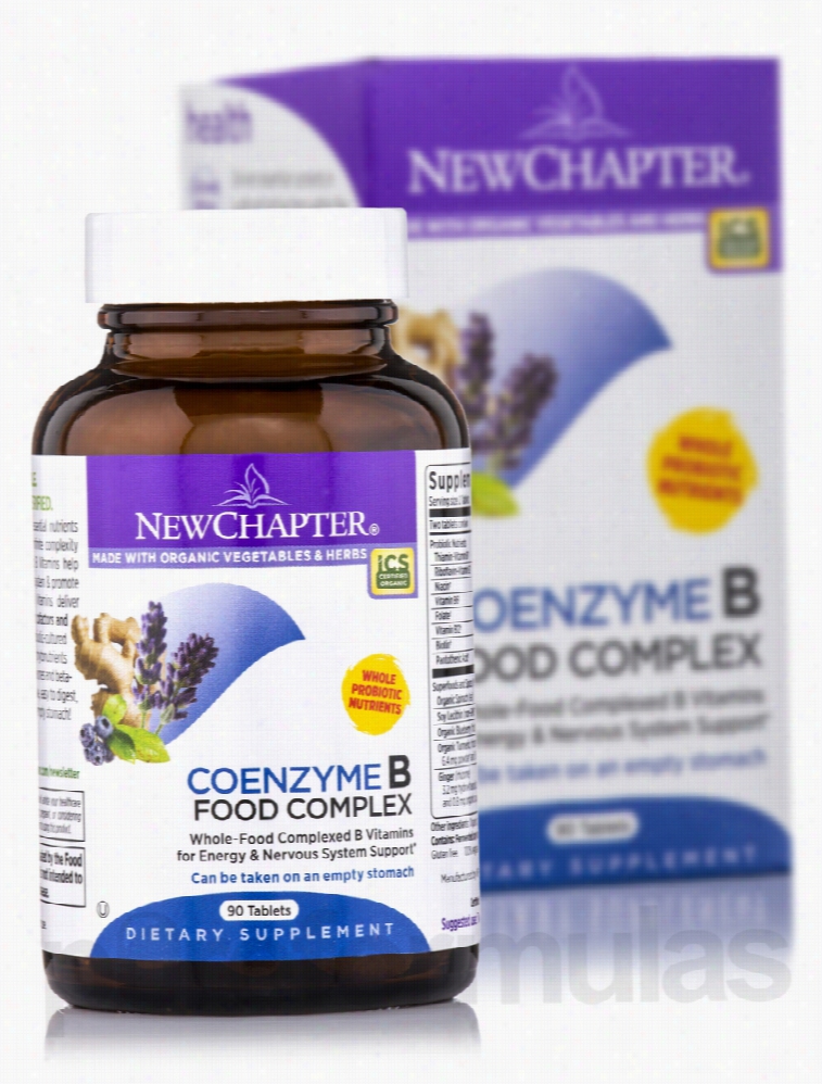 NewChapter Nervous System Support - Coenzyme B Food Complex - 90