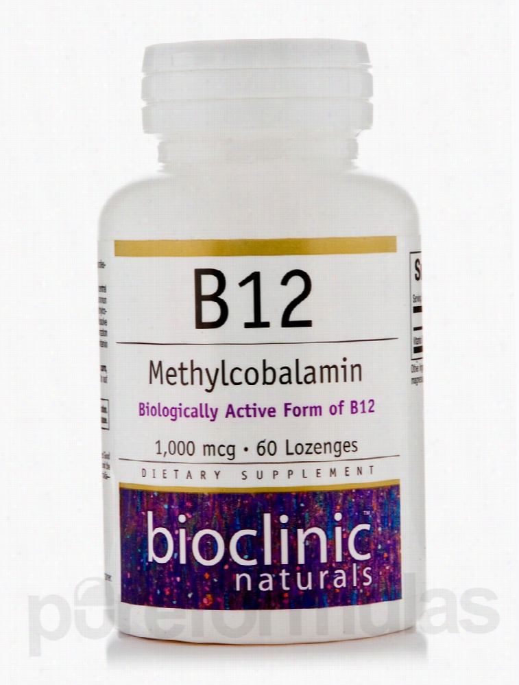 Bioclinic Naturals Nervous System Support - B12 Methylcobalamin 1000