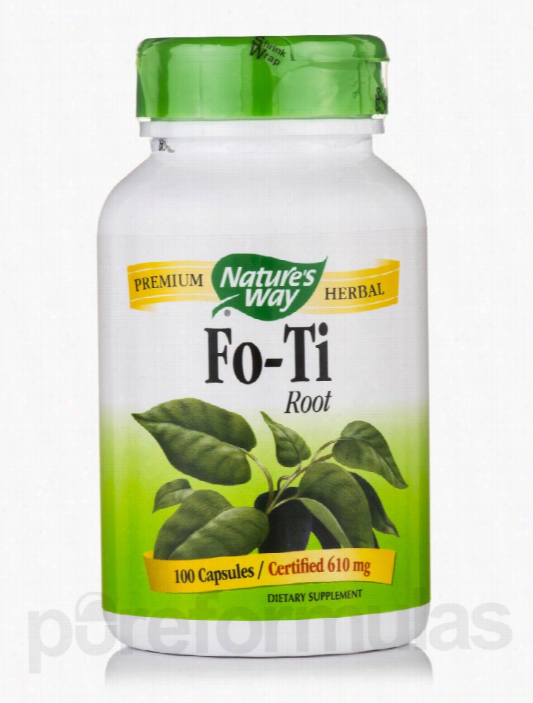 Nature's Way Cardiovascular Support - Fo-Ti Root 610 mg - 100 Capsules