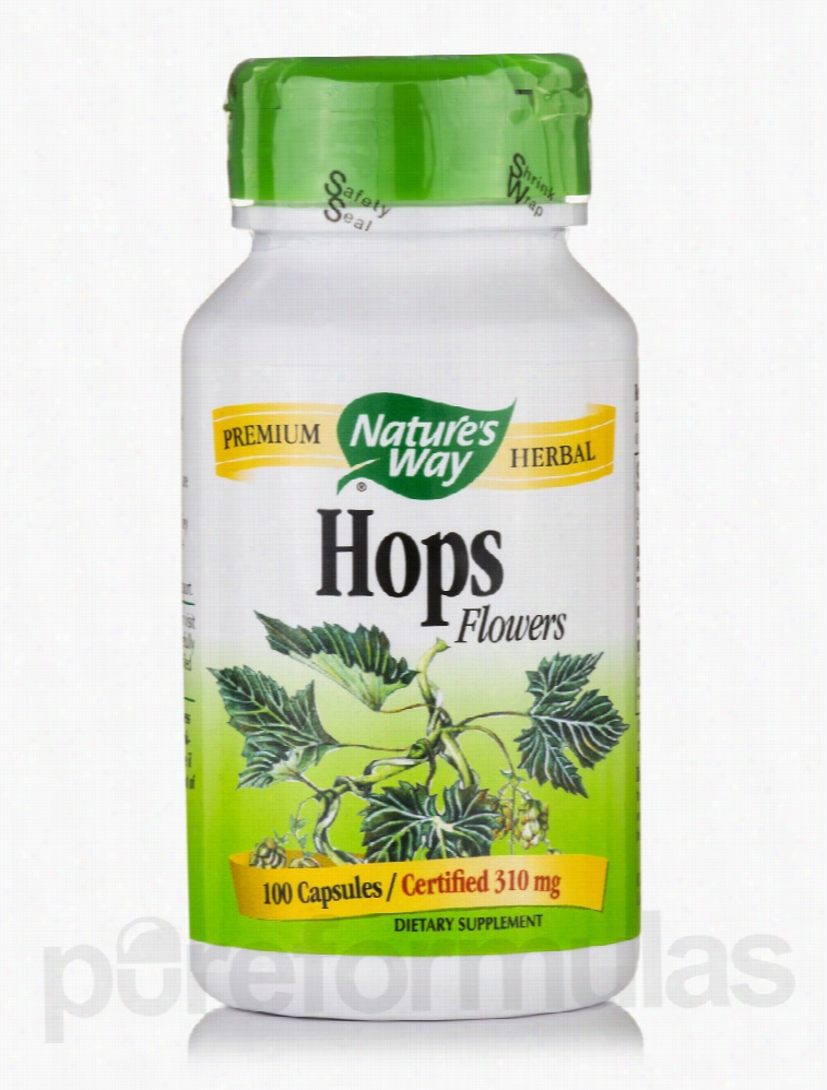 Nature's Way Nervous System Support - Hops Flowers 310 mg - 100