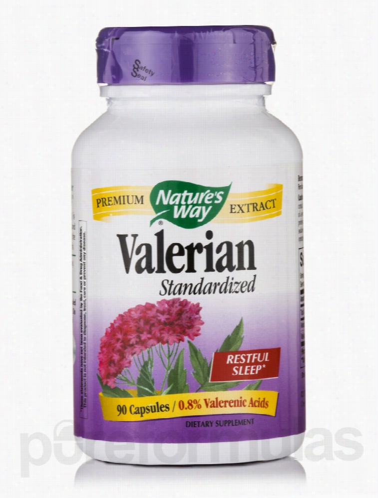 Nature's Way Nervous System Support - Valerian Standardized - 90