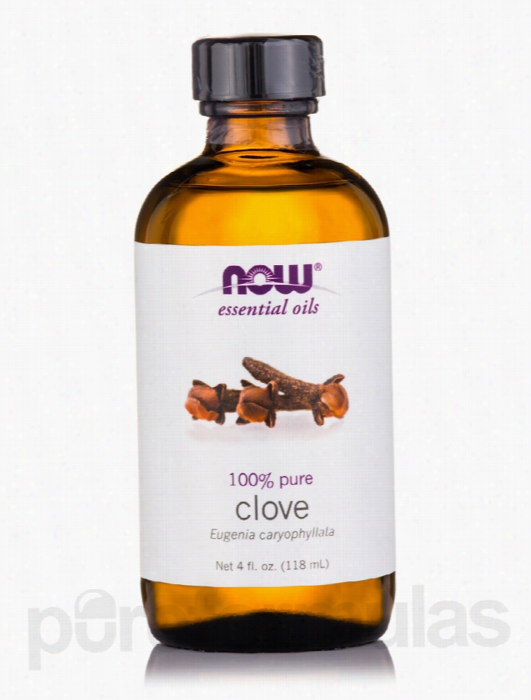 NOW Aromatherapy - NOW Essential Oils - Clove Oil - 4 fl. oz (118
