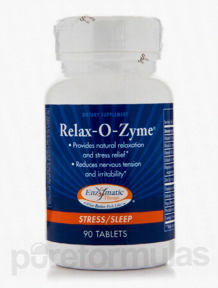 Enzymatic Therapy Nervous System Support - Relax-O-Zyme - 90 Tablets