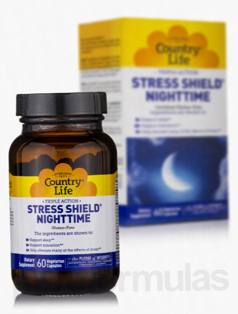 Country Life Nervous System Support - Stress Shield Nighttime - 60