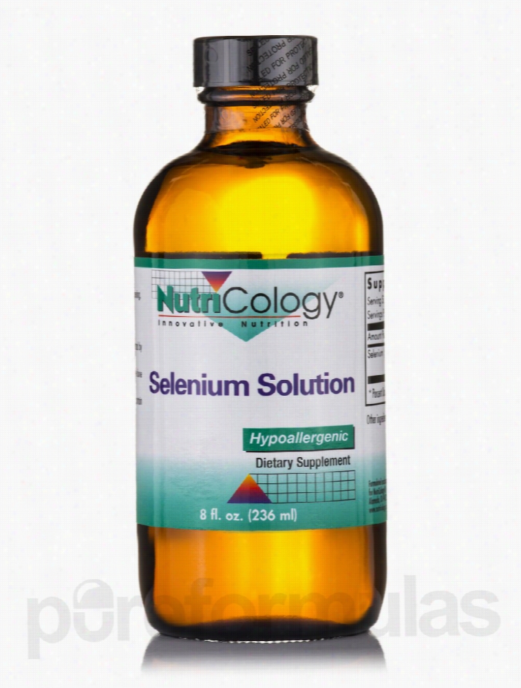 NutriCology Cellular Support - Selenium Solution Liquid - 8 fl. oz