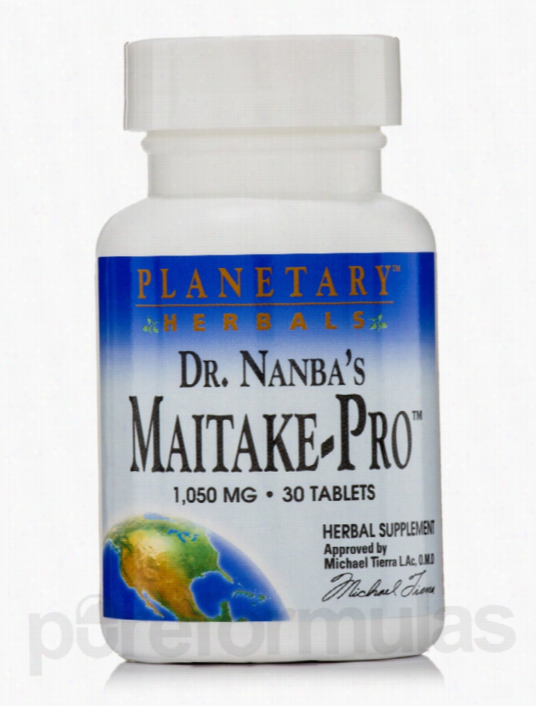 Planetary Herbals Herbals/Herbal Extracts - Dr. Nanba's Maitake Pro