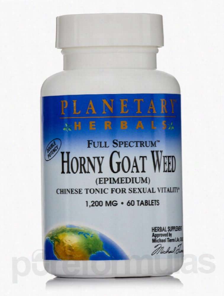 Planetary Herbals Herbals/Herbal Extracts - Full Spectrum Horny Goat