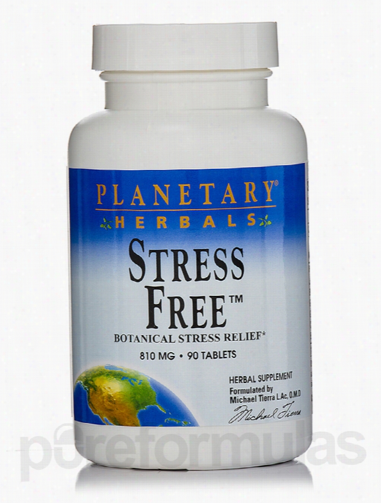 Planetary Herbals Herbals/Herbal Extracts - Stress Free 810 mg - 90