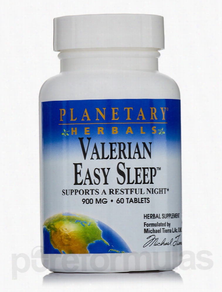 Planetary Herbals Herbals/Herbal Extracts - Valerian Easy Sleep 900 mg
