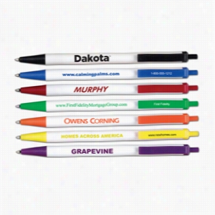 Dakota Retractable Stick Ballpoint Pens