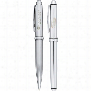 Balmain Concorde Pen Set (Silver)