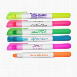 Promotional Liqui Mark Gel Marker Highlighter With Multi Color Choices