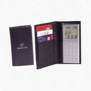 Wallet Calculator Clock with Calendar and World Time