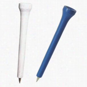 Golf Tee Ballpoint Pens - White or Blue