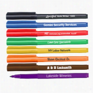 Note Writers - Fine Point Fiber Point Pens - USA Made